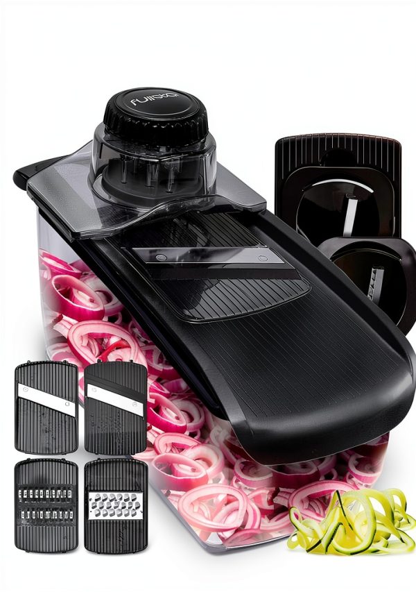 Fullstar Mandoline Slicer Stainless Steel Dishwasher Safe-0