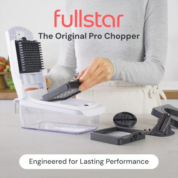 Fullstar Vegetable Chopper Stainless Steel Dishwasher Safe-1