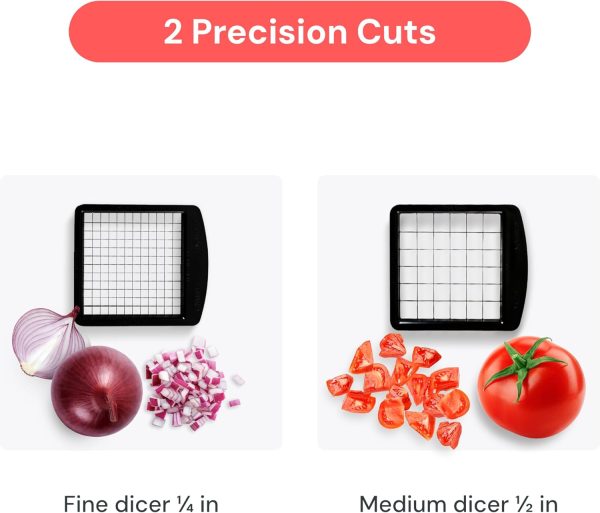 Fullstar Vegetable Chopper Stainless Steel Dishwasher Safe-3