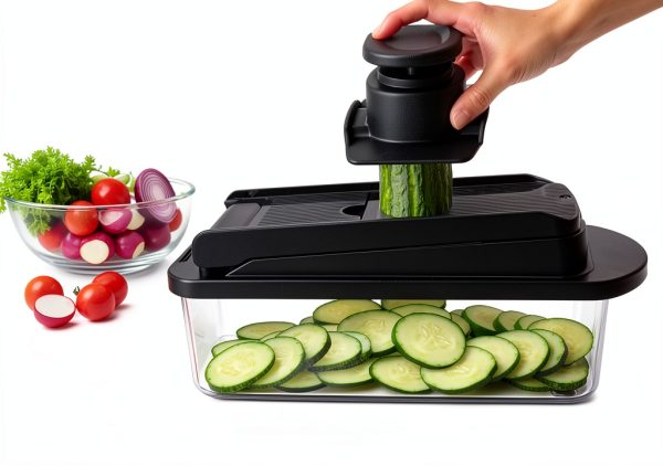 Mueller Mandoline Slicer Stainless Steel Kitchen Chopper-5