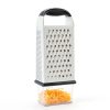 OXO Box Grater Stainless Steel Kitchen Grater Black-2
