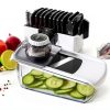 Fullstar Mandoline Slicer Stainless Steel 11 in 1 Kitchen-8