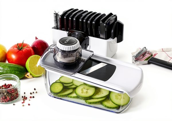 Fullstar Mandoline Slicer Stainless Steel 11 in 1 Kitchen-8