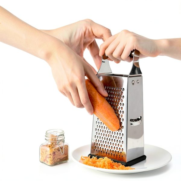 Stainless Steel Kitchen Grater Spring Chef-4