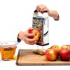 OXO Box Grater Stainless Steel Kitchen Grater Black-5