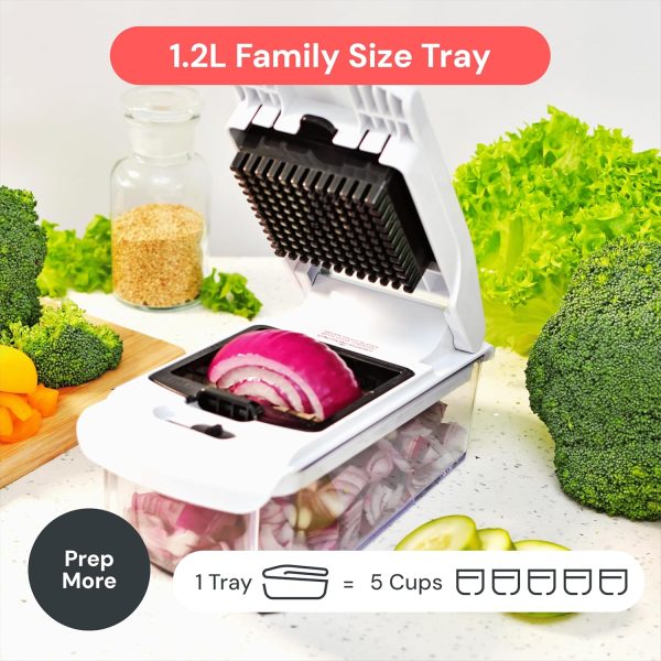 Fullstar Vegetable Chopper Stainless Steel Dishwasher Safe-5