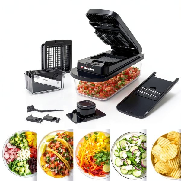 Mueller Mandoline Slicer Stainless Steel Kitchen Chopper-6