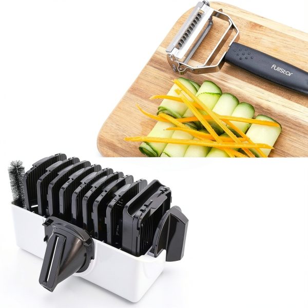 Fullstar Mandoline Slicer Stainless Steel 11 in 1 Kitchen-7
