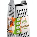 Stainless Steel Kitchen Grater Spring Chef-0