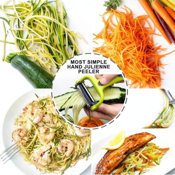 Gannk 3-in-1 Vegetable Peeler Stainless Steel-8