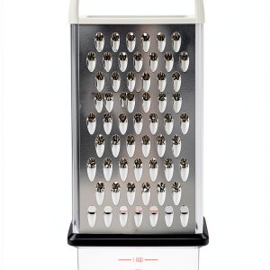 OXO Box Grater Stainless Steel Kitchen Grater Black-0