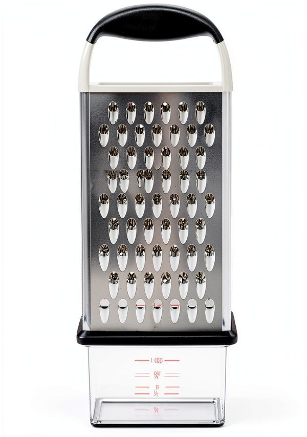 OXO Box Grater Stainless Steel Kitchen Grater Black-0