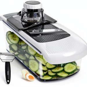Fullstar Mandoline Slicer Stainless Steel 11 in 1 Kitchen-0