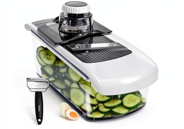 Fullstar Mandoline Slicer Stainless Steel 11 in 1 Kitchen-0
