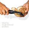 OXO Swivel Peeler Stainless Steel Blade Non Slip Handle-4