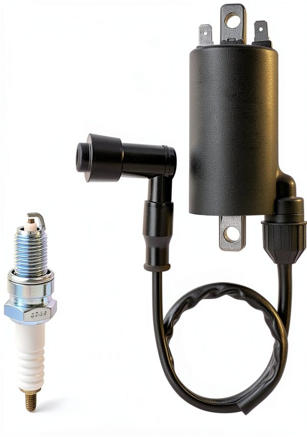 MOTO1988 ATV Ignition Coil for Kawasaki Bayou-4
