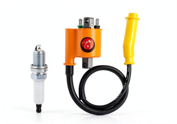MOTO1988 Coil Kit for Honda ATV 2009-2013 TRX420F Cap and Spark Plug-0