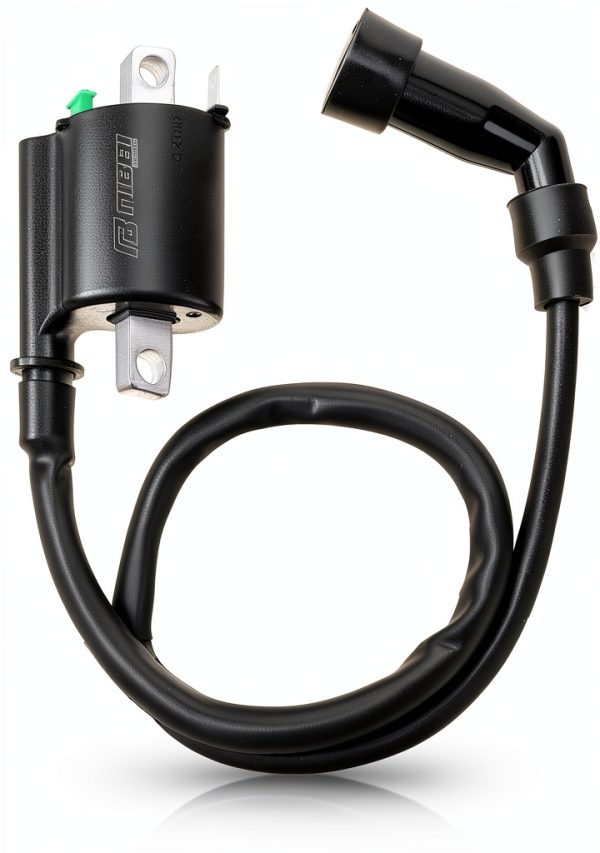 Ignition Coil NIBBI DHXQ-C Motorcycle Bolt-On with Machined Exterior-0