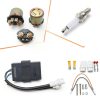 QINLANAP ATV Ignition Coil for Kawasaki Bayou 300 21119-1302 Machined-3