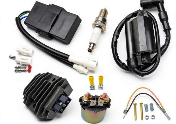 QINLANAP ATV Ignition Coil for Kawasaki Bayou 300 21119-1302 Machined-0