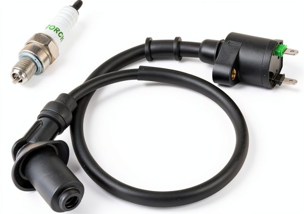 TRKIMAL Ignition Coil GY6 4‑Stroke 50‑150cc ATV Plug‑In Female-0