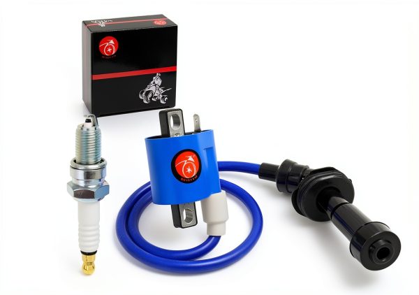 Ignition Coil & Spark Plug & Cap & boot For YAMAHA Raptor 660R Grizzly 660 Rhino 660 YFM 660 2001-2008-3