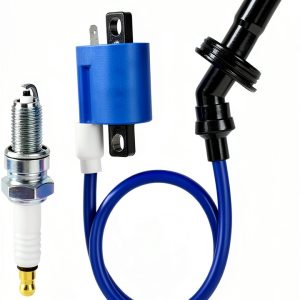 Ignition Coil & Spark Plug & Cap & boot For YAMAHA Raptor 660R Grizzly 660 Rhino 660 YFM 660 2001-2008-0