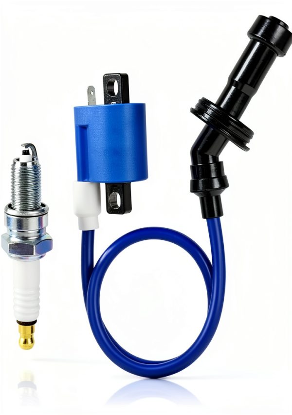 Ignition Coil & Spark Plug & Cap & boot For YAMAHA Raptor 660R Grizzly 660 Rhino 660 YFM 660 2001-2008-0