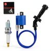 Ignition Coil & Spark Plug & Cap & boot For YAMAHA Raptor 660R Grizzly 660 Rhino 660 YFM 660 2001-2008-2