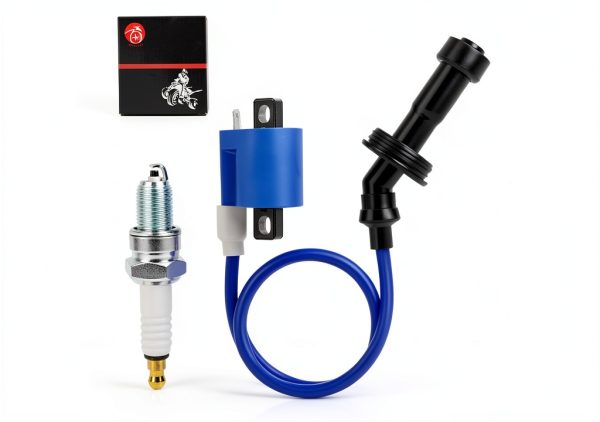 Ignition Coil & Spark Plug & Cap & boot For YAMAHA Raptor 660R Grizzly 660 Rhino 660 YFM 660 2001-2008-2
