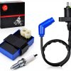 CDI BOX Ignition Coil Voltage regulator rectifier Relay Kit For HONDA 1993 FourTrax 300 TRX300 TRX300FW 30410-HC4-770-1