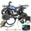GREHUA Ignition Coil Starter Solenoid Voltage Regulator CDI Compatible with Tao tao Coolster 125cc 110cc 90cc Kazuma Baja Chinese ATV Quad 4 Wheeler SSR Lifan CRF70 4 Stroke Go Kart Dirt Bike Parts-1