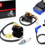 CDI BOX Ignition Coil Voltage regulator rectifier Relay Kit For HONDA 1993 FourTrax 300 TRX300 TRX300FW 30410-HC4-770-0