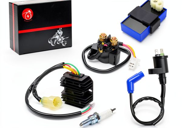 CDI BOX Ignition Coil Voltage regulator rectifier Relay Kit For HONDA 1993 FourTrax 300 TRX300 TRX300FW 30410-HC4-770-0