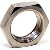 DERNORD Cast Pipe Fitting Steel Hex Locknut 1/2 Inch NPT Female Pack-1