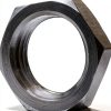 DERNORD Cast Pipe Fitting Steel Hex Locknut 1/2 Inch NPT Female Pack-4