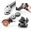 2Pcs Angle Grinder Flange Nuts with 5/8-11 Inch Thread, Quick Change Grinder Flange Locking Nut Metal Angle Grinder Nut for Replacement/Fixing Cutting Discs-4