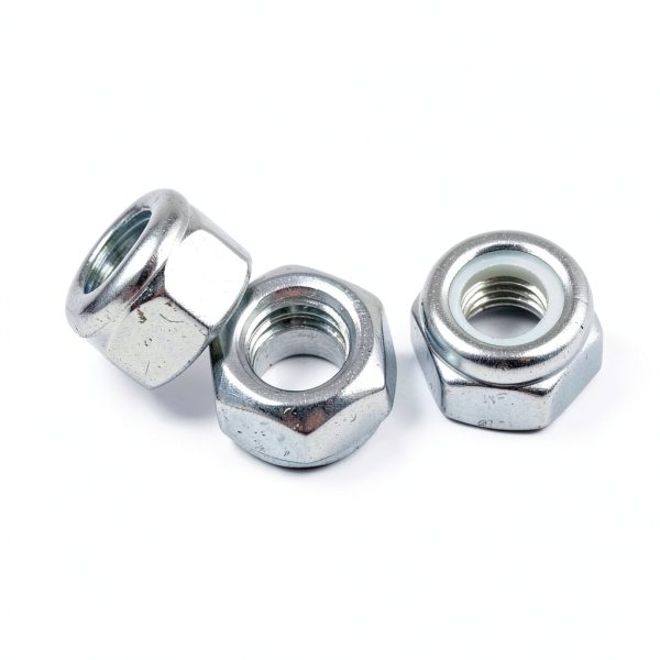 1/4-20 Nylon Insert Hex Lock Nuts Stainless Locknuts, Hex Drive, Bright Finish, 304 Stainless Steel 18-8 SS, Coarse Thread, 25 of Pack-4