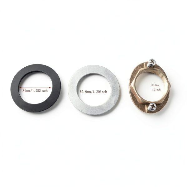 Stainless Steel Bathroom Tap Lock Nut DGBRSM Hex Brass Faucet Nut-1
