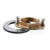 Stainless Steel Bathroom Tap Lock Nut DGBRSM Hex Brass Faucet Nut-3