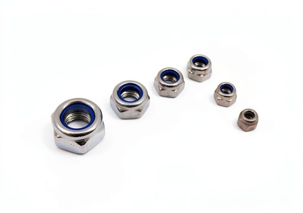 binifiMux 20Pcs M8 x 1.25mm Stainless Steel Lock Nuts for Automotive-3