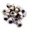 binifiMux 20Pcs M8 x 1.25mm Stainless Steel Lock Nuts for Automotive-0